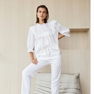 ACACIA Leblon linen top - S